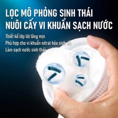 Tất lọc cặn hai lớp vành nhựa chống tràn