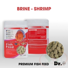Thức ăn cá Dr+ Premium Brine Shrimp Tablets