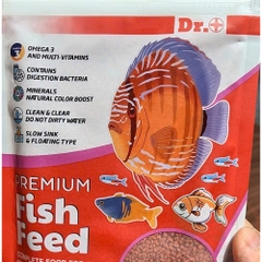 Thức ăn cá Dr+ Premium Discus Bits Colour