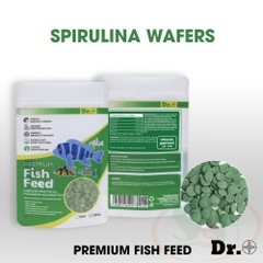 Thức ăn cá Dr+ Premium Spirulina Wafers