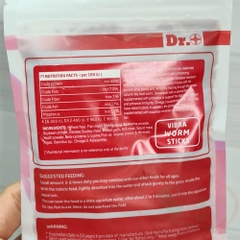 Thức ăn cá Dr+ Premium Vibra Worm Sticks