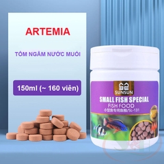 Thức ăn cá Sunsun Artemia Fish Food viên dán