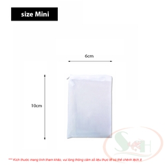 Túi lọc lưới siêu mịn khóa kéo nhựa