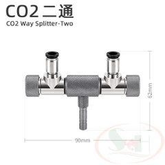 Van chia co2 Week Aqua Splitter 2 / 3 / 6 đầu