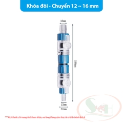 Van khóa dòng Marine nối chuyển phi 12, 16, 20 mm