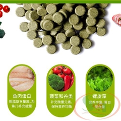 Thức ăn cá Biozym Spirulina Food Tablet