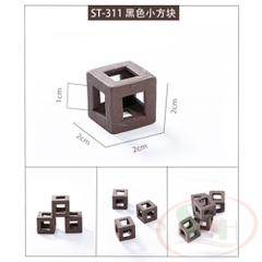 Gốm sứ mini trang trí bể cá tép