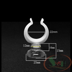 Hít nhựa kẹp giữ ống dây phi 5, 9, 12, 16, 22, 25 mm
