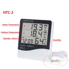 Đồng hồ nhiệt ẩm kế điện tử HTC 2