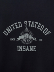 Insane® U.S.I Back2School Hoodie - Đen Xám