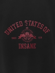 Insane® U.S.I Back2School Hoodie - Đen Đỏ
