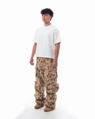 Insane® Baggy Camo Pants - Brown