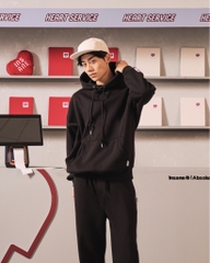 Insane® “Heart Service” Hoodie - Black
