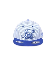 Striped Snapback - Blue