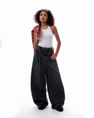 Insane® Baggy Basic Jeans - Deep Sea