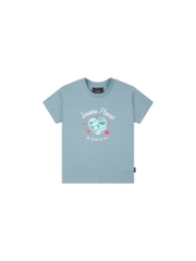 Insane® Planet’s Love Baby Tee - Jungle Blue