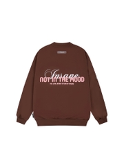 Insane® Not In The Mood Sweater - Brown