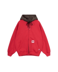 Insane® “Heart Service” Duo Hoodie Zip - Red