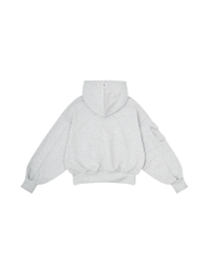 Insane® Pocket Boxy Hoodie - Melange