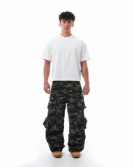 Insane® Baggy Camo Pants - Green