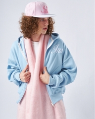 Insane® Weekly Boxy Hoodie Zip - Baby Blue