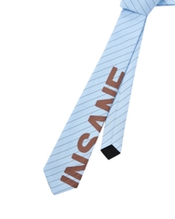 Insane® Typo Cravat - Baby Blue