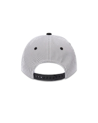 Striped Snapback - Black