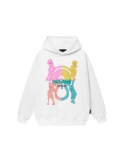 Insane® Naughty Hoodie - White