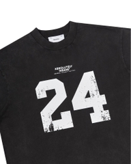 Insane® “24” Boxy Washed Tee - Black