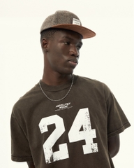 Insane® “24” Boxy Washed Tee - Brown