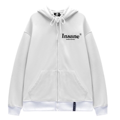 Insane® Basic Hoodie Zip ver 1.0 - White