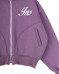 Insane® Weekly Boxy Hoodie Zip - Lavender