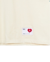 Insane® “Heart Service” Boxy Tee - Milk