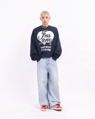 Insane® YHFIM Boxy Sweater - Navy