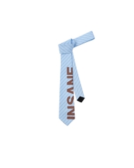 Insane® Typo Cravat - Baby Blue