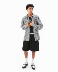 Insane® Checked Shirt - Black