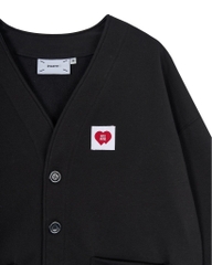 Insane® “Heart Service” Cardigan - Black