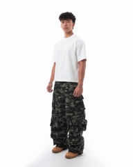 Insane® Baggy Camo Pants - Green