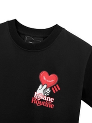 Insane® Sending Love Croptop - Black