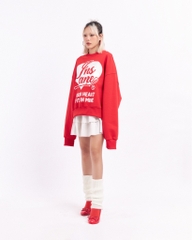 Insane® YHFIM Boxy Sweater - Red