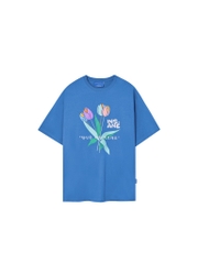 Insane® Tulip Flower Tee - màu Xanh Côban