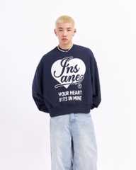 Insane® YHFIM Boxy Sweater - Navy