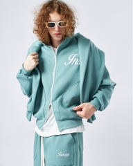 Insane® Weekly Boxy Hoodie Zip - Winter Green