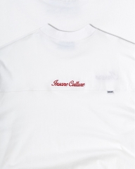 Insane® Basic Longsleeve - Trắng Thêu Đỏ