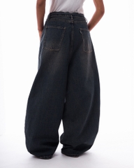 Insane® Baggy Basic Jeans - Deep Sea