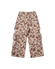 Insane® Baggy Camo Pants - Brown