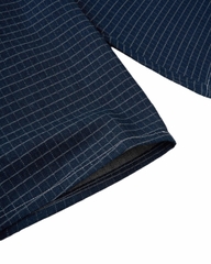 Insane® Plaid Jorts - Navy