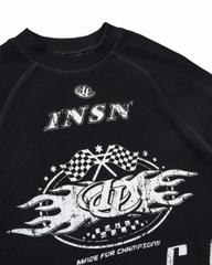 Insane® Racing Waffle LongSleeve - Black