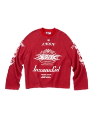 Insane® Racing Waffle LongSleeve - Red