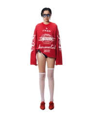 Insane® Racing Waffle LongSleeve - Red